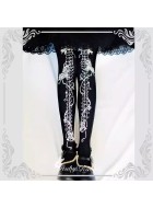 Ruby Rabbit Rose Bone Tights